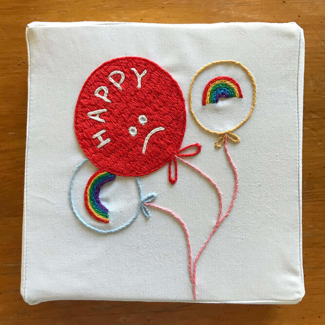 Embroidered Wall Art